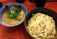 「つけ麺　中盛（750円）」@二代目狼煙 本店 葉隠製麺の写真