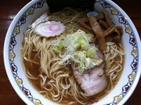 「ら〜めん（大盛り）」@中華そば 仙人掌の写真