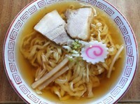 「極太手打ちラーメン」@食堂なまえの写真