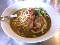 「グリーンカレーソバ」@BASSANOVAの写真