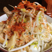 「ミニラーメン ニンニク少し ヤサイアブラマシ」@蓮爾 さんこま店の写真