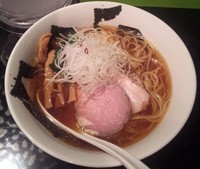 「【限定】 冷し煮干醤油ラーメン：750円」@666の写真