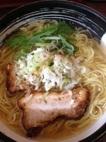 「和　塩らーめん　680円　大盛　100円」@麺's club 髭の写真