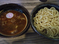 「辛つけ麺800円」@麺屋 英の写真