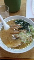 「ラーメン＋餃子セット　840円」@ラーメン 前田家の写真