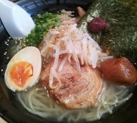 「【限定】冷やし塩らーめん ７００円」@麺屋 雷 鶏’sの写真