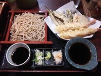「上天付き蕎麦」@味里の写真