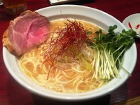 「鮮魚の塩中華７８０円（７杯限定）」@灰汁中華 丿貫の写真