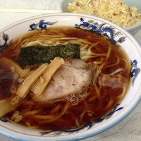 「半チャンらーめん」@丸長 宮原店の写真