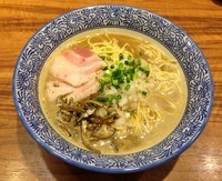 「【限定】イブ庵XXX煮干中華ソバ800円+和え玉150円」@煮干中華ソバ 宮庵の写真