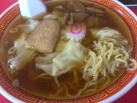 「ワンタンメン　450円」@味の中華 十番の写真