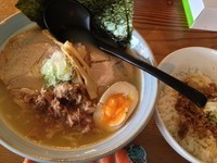 「しお「オススメ」＋牛スジ丼（￥800＋￥100）」@ほうきやの写真