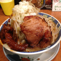 「雷神そば 野菜まし」@雷神 角ふじの写真