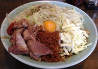 「油そば・特盛（820円）」@郎郎郎の写真