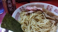 「極細鶏煮干し油そば　鶏＋煮干し　600円」@ラーメン たんろん 本店の写真