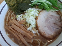 「豚骨魚介ラーメン」@麺屋 くおんの写真