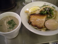 「つけ麺750円+味玉100円」@麺や 庄の gotsuboの写真