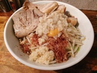 「肉増しまぜそば（塩）¥900」@麺処 MAZERUの写真