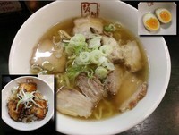 「炙り焼豚ご飯セット\850」@喜多方ラーメン 坂内 浅草店の写真