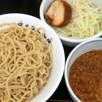 「つけぎ郎（麺ひやもり・野菜あつもり 750円）＋ニンニク」@らーめん ぎょうてん屋 町田店の写真