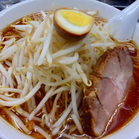 「中華麺 もやし大盛り」@中華麺店 喜楽の写真