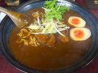 「カレー麺　800円（限定5食）」@二代目めん家 味味の写真