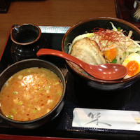 「辛味噌野菜つけ麺」@蔵出し味噌 麺場 喜久屋 蘇我店の写真
