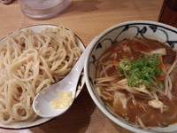 「野菜盛りつけ麺（大盛同料金）850円」@江戸前つけ麺 サスケの写真
