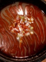 「つけ麺（カラ）+特盛」@麺屋 鉄平の写真