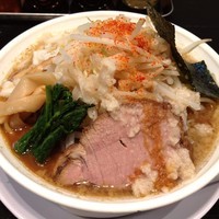 「背脂煮干らぁ麺（￥700）」@背脂煮干中華そば 心やの写真