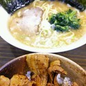 濃厚正油ラーメン＋豚丼（中盛り）