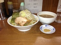 「つけ麺大、魚粉」@ラーメンの店 どでん 北浦和店の写真