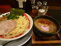 「エビ辛つけ麺」@中華蕎麦 一番舎の写真