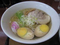 「塩ラーメン･ミニチャーハンセット　800円」@Chinese Restaurant よ志乃 京成店の写真