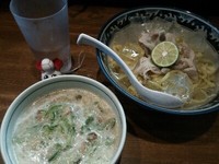 「【ゲリラ限定ファイナル】フローズン岩塩つけ麺」@ラーメンアキラの写真