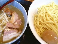 「味噌つけめん＋味付玉子」@味噌麺処 花道庵の写真