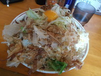 「汁無しそば（ニンニク）」@豚星。の写真