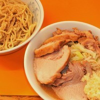 「ブタラーメン（800円）＋つけめん（100円）」@ラーメンエース 八王子店の写真