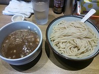 「濃厚魚介つけ麺」@鼈の写真