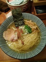 「塩そば」@饗 くろ㐂の写真