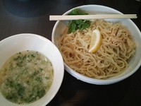 「つけそば（鶏白湯・中盛）」@濃厚鶏そば 麺屋武一 秋葉原店の写真