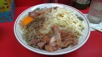 「汁なし　太麺、脂少なめ、やさい少し多め　780円」@ラーメン 麺徳 東陽町店の写真