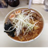 「特製みそラーメン」@手打ちらーめん 福一 飯山満店の写真