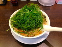 「葱ラーメン・太麺」@来来亭 小平仲町店の写真