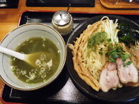 「【残暑限定】冷し塩昆布つけめん780円」@中華そば田家 ふくふくの写真