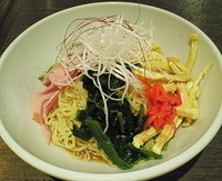 「冷やし中華（細麺・醤油）　８００円」@らーめん専門店 いちや 立川店の写真