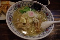 「塩らーめん650円」@麺座でんの写真