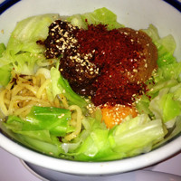 「担々拌麺（半ライス付）¥900」@こころやの写真