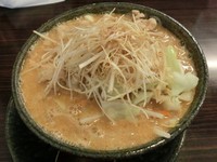 「肉盛味噌らーめん(大盛無料)+味付ねぎ」@麺処 田ぶし 湘南台店の写真