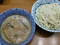 「濃厚つけ麺　大盛り　780円」@麺や百日紅の写真